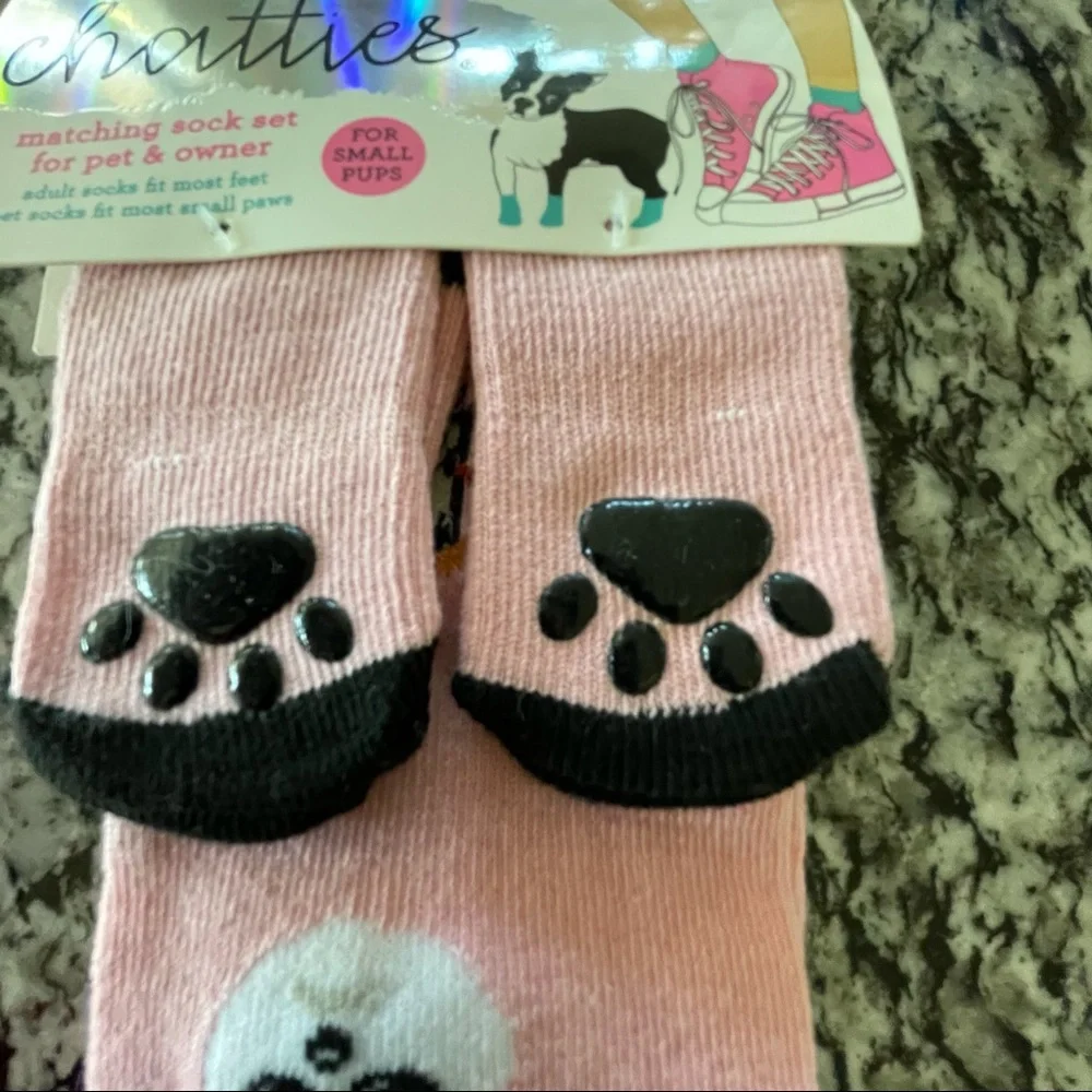 New Chatties Matching Pet & Owner Sock Set
